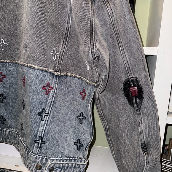 Ksubi X Juicewrld spliced jean jacket - Picture 3 of 7